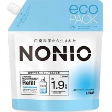 獅王 - NONIO 無口氣漱口水 補充裝 950ml 清涼薄荷   163-1105 4903301332602
